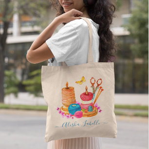 Dressmaker Naam Seamstress Naaien Tailor Mode Tote Bag
