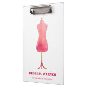 Dressmaker Seamstress Kleding Mannequin Cl. Klembord (Links)