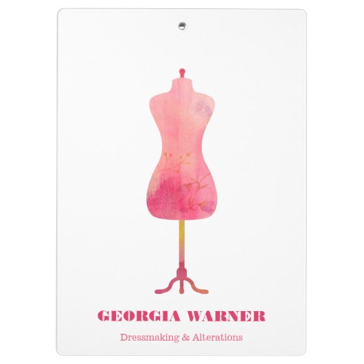 Dressmaker Seamstress Kleding Mannequin Cl. Klembord