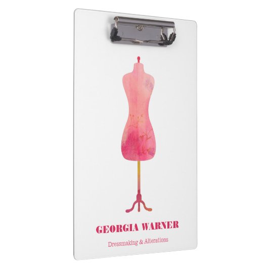 Dressmaker Seamstress Kleding Mannequin Cl. Klembord (Rechts)
