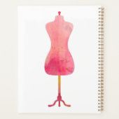 Dressmaker Seamstress Kleding Mannequin Pl. Planner (Achterkant)