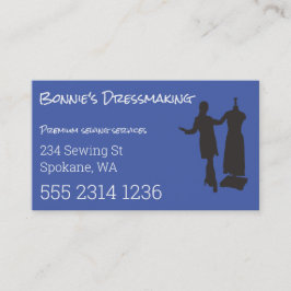 Dressmaker Tailor Creëer Uw eigen Easy Generic Bus Visitekaartje