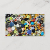 Dressmaker / Tailor / Seamstress visitekaartje (Achterkant)