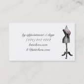 Dressmakers of naadloze visitekaartjes (Achterkant)