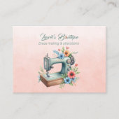 Dressmaking en Alterations Boutique Visitekaartje (Voorkant)