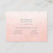 Dressmaking en Alterations Boutique Visitekaartje (Achterkant)