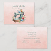 Dressmaking en Alterations Boutique Visitekaartje (Voorkant / Achterkant)