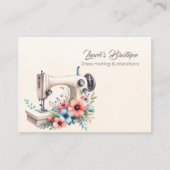 Dressmaking en Alterations Boutique Visitekaartje (Voorkant)