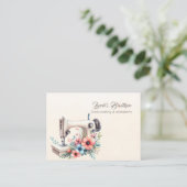 Dressmaking en Alterations Boutique Visitekaartje (Staand voorkant)