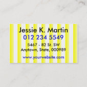 Dressmakingservice Visitekaartje (Achterkant)