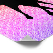 Dressuur dansen met beste vriend paard en ruiter poster (Hoek)