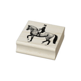 Dressuur Paard Ruitersport Kunststempel Rubberstempel