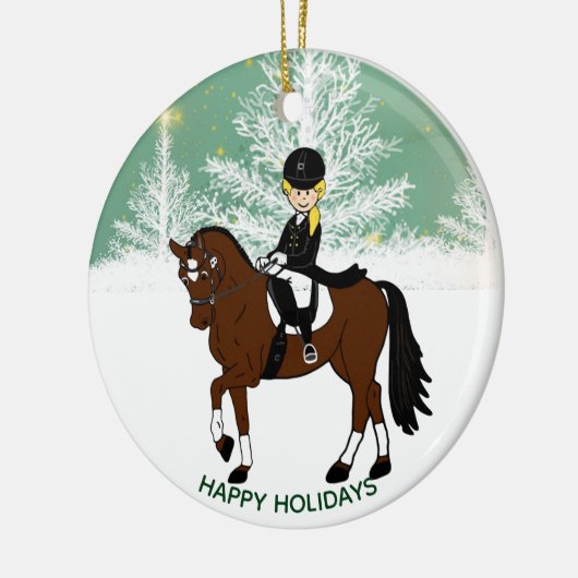 Dressuur Paardenruiter FOTO Decoratie Gepersonalis (Links)