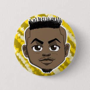 Drew Drew Avatars Ronde Button 5,7 Cm