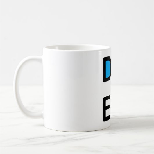 Drew Koffiemok (Links)