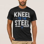 Drew McIntyre Kneel naar de Stalen T-Shirt (Voorkant)
