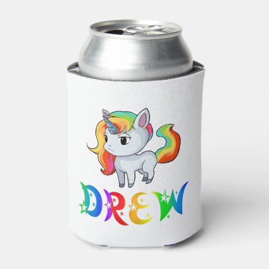 Drew Unicorn Blikjeskoeler (Blikje Voorkant)