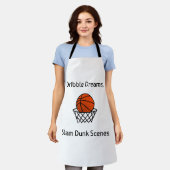 Dribbel Dromen, Slam Dunk Scènes Basketbal Schort (Gedragen)