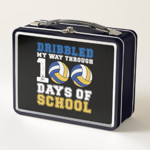 Dribbelde mijn weg door 100 dagen schoolvolleybal