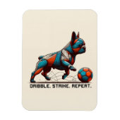 Dribbelen. Staking. Herhaal. Magneet (Verticaal)