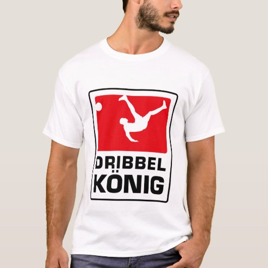 Dribbelkönig T-shirt (Voorkant)