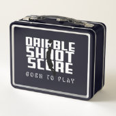 Dribble Shoot Score Basketbal (Achterkant)