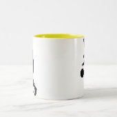 Dribbling Basketball Tweekleurige Koffiemok (Center)