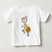 Dribbling Girl Basketball Tshirts en Gifts (Voorkant)