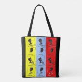 Drie 1950-ovens voor Ace-combi's en afdrukken Tote Bag (Achterkant)