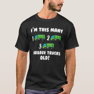 Drie 3 jaar oude derde verjaardag.. ik ben zo veel t-shirt