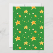 Drie 3e dinosaurusuitnodiging kaart (Achterkant)