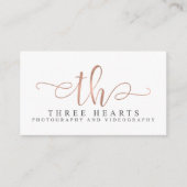 Drie aangepaste Visitekaartjes (Voorkant)