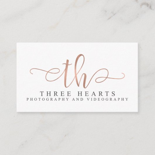 Drie aangepaste Visitekaartjes (Voorkant)