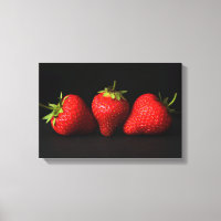 Drie aardbeien Bk 16.50x11 (41.25x27.5cm) waccna