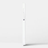 Drie aardbeien op witte wifa Case-Mate iPhone case (Achterkant / Links)