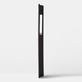 Drie aardbeien op zwarte iphcnm Case-Mate iPhone case (Achterkant / Links)