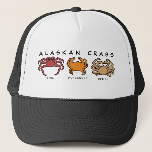 DRIE ALASKAN CRABS TRUCKER PET (Voorkant)