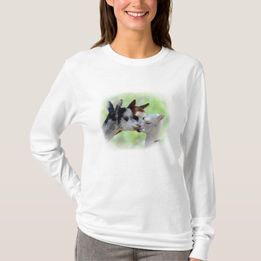 Drie Alpacas T-Shirt (Voorkant)