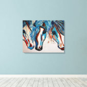 DRIE AMEGO'S CANVAS AFDRUK (Insitu (Houten vloer))