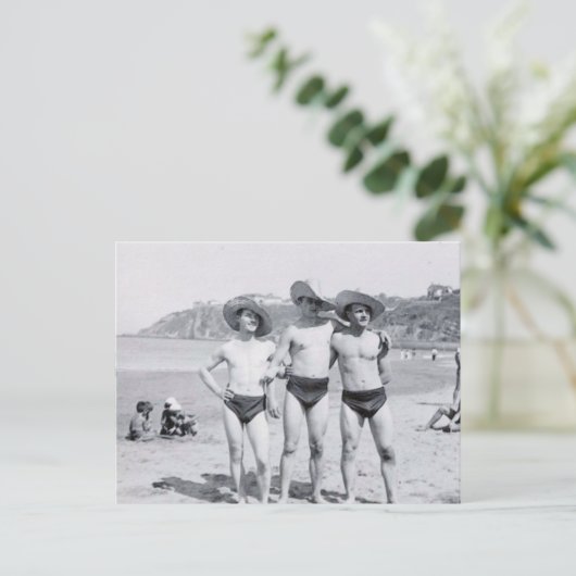 Drie Amigo's Briefkaart (Staand voorkant)