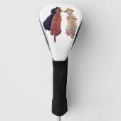 Drie amigos I Golf Driver Hoesje Golfheadcover (Voorkant)