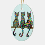 Drie Amigos Keramisch Ornament (Links)