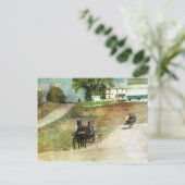 Drie Amish Buggies Briefkaart (Staand voorkant)