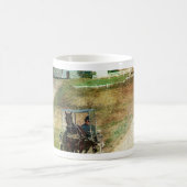 Drie Amish Buggies Koffiemok (Center)