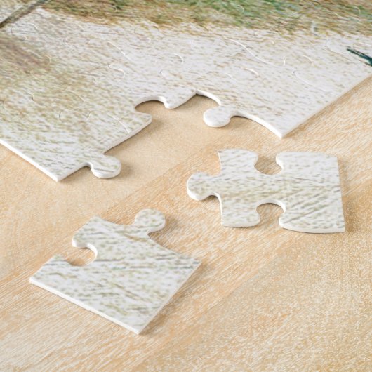 Drie Amish Buggies Legpuzzel (Zijkant)