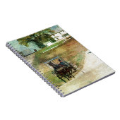 Drie Amish Buggies Notitieboek (Rechterzijde)