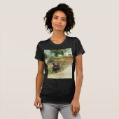 Drie Amish Buggies T-shirt (Voorkant volledig)