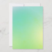 Drie ananas karakter kinderen verjaardag uitnodigi kaart (Achterkant)