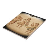 Drie Angels (Antiek) Tegeltje (Zijkant)