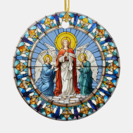 Drie Angels Keramisch Ornament